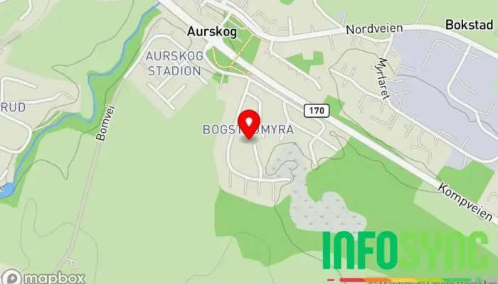kart over Hans Erik og Jannes lysthus. Hage i Aurskog