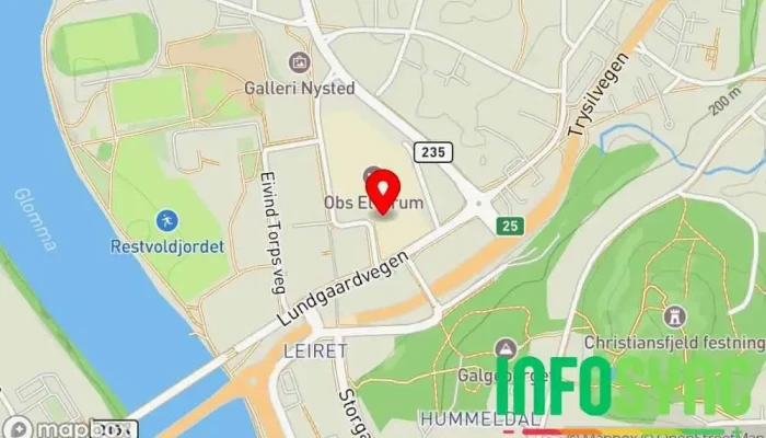 kart over HEDØK - Hedmark Økonomirådgivning  i Elverum