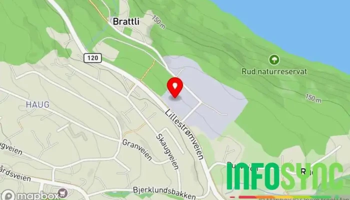 kart over Heiaas Regnskap AS Regnskapskontor i Flateby