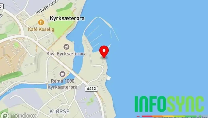kart over Hemnetakst AS Eiendom i Kyrksæterøra