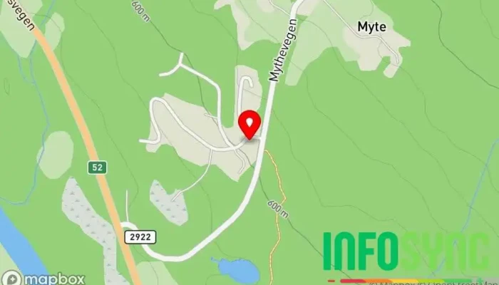 kart over Hemsedal hytte- og Feriepark AS Hytteutleie i Hemsedal