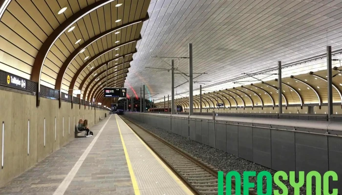 Holmestrand Stasjon -  Jernbanespor - Holmestrand