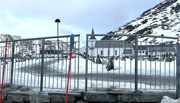 Honningsvag Kirke Plassering - Honningsvåg