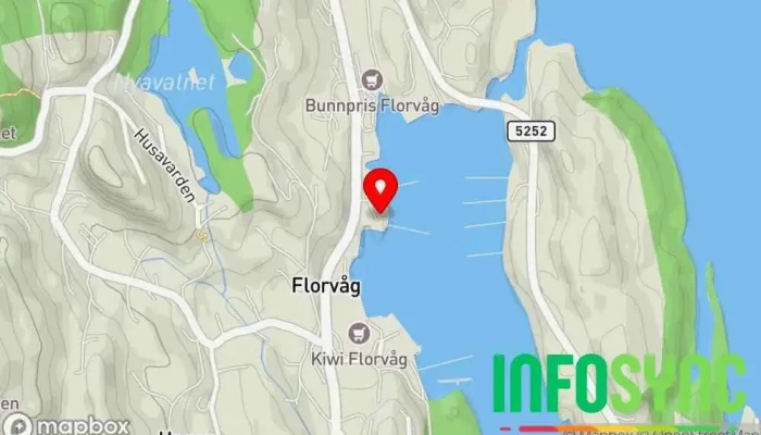 kart over Ib rådgivning & Rettshjelp Ivar Bergesen  i Florvåg
