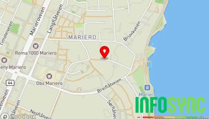 kart over IBT sør Norge  i Stavanger