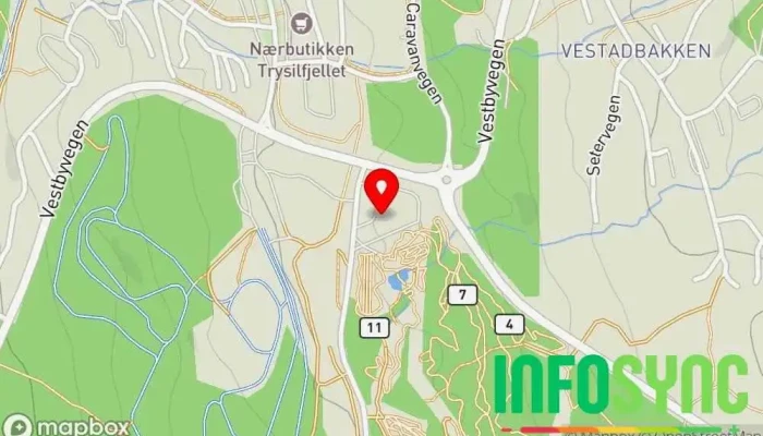 kart over IDP - Innkjøp & Driftspartner AS Rengjøringstjenester i Trysil