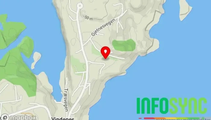 kart over IGELKJØN TAKST AS Taksering i Ågotnes