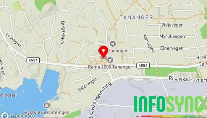 kart over Impulz Personlig Trening AS - Avd Tananger Treningsstudio, Danseskole i Tananger