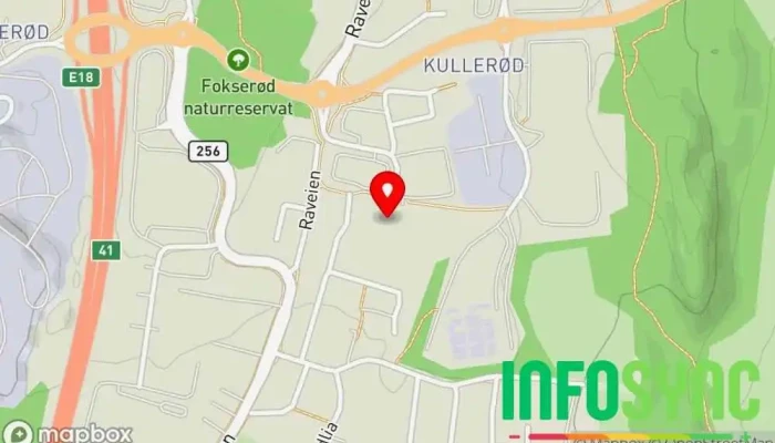 kart over Input interior Forhandler av kontormøbler i Sandefjord