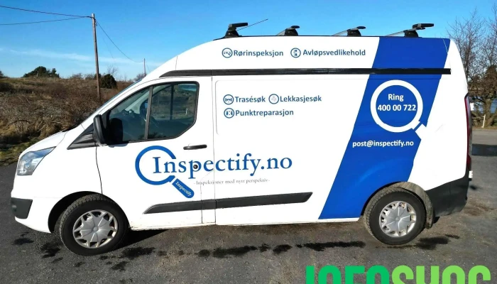 Inspectify As- Rørinspeksjon, Avløpsvedlikehold, Trasesøk, Lekkasjesøk - Saltnes
