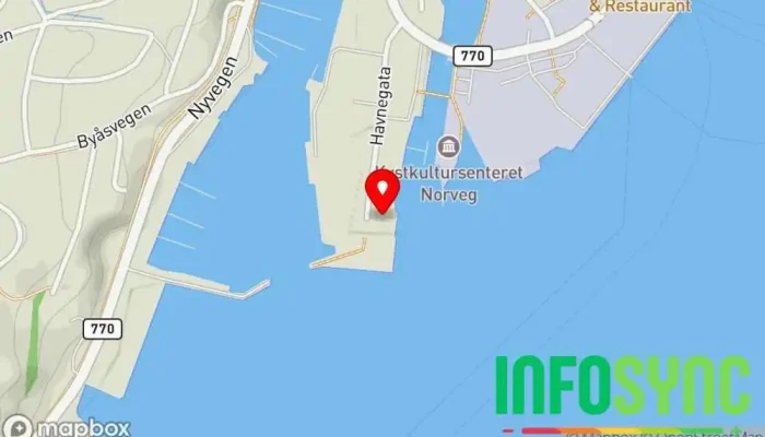 kart over Jørwi AS Fiskeutstyrsbutikk i Rørvik