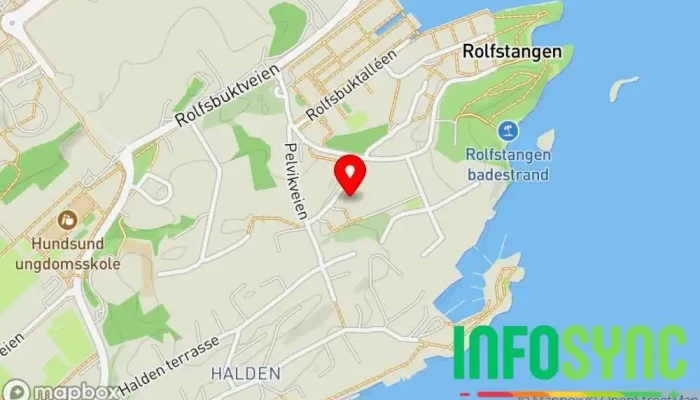 kart over Koch Konsult IT-konsulent i Snarøya