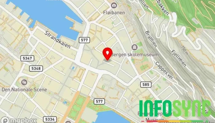 kart over Kodeverket Bergen IT-konsulent i Bergen