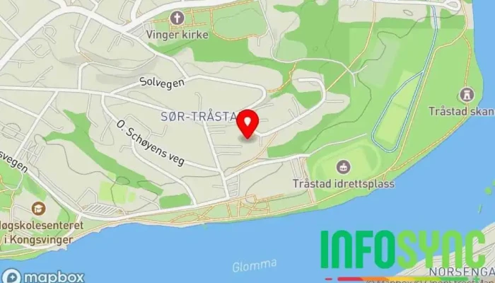 kart over Kongsvinger Lyd og Lys utleie Utleie av audiovisuelt utstyr i Kongsvinger