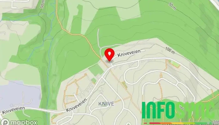 kart over Kontortjenester Oversetter i Drammen