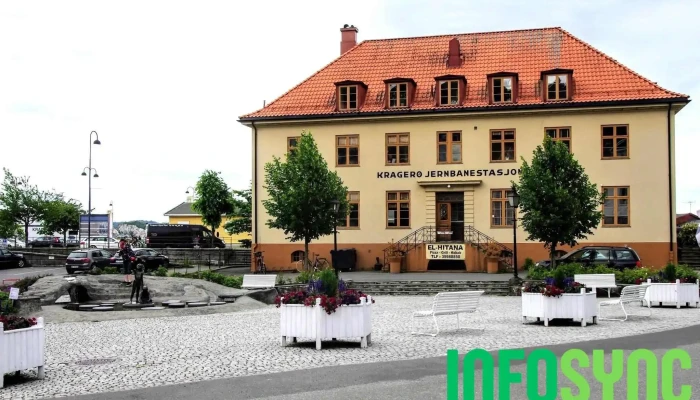 Kragerø jernbanestasjon - Norge
