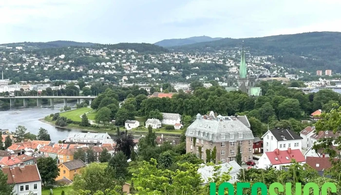 Kristiansten Festning -  Kristiansten Utsikt - Trondheim