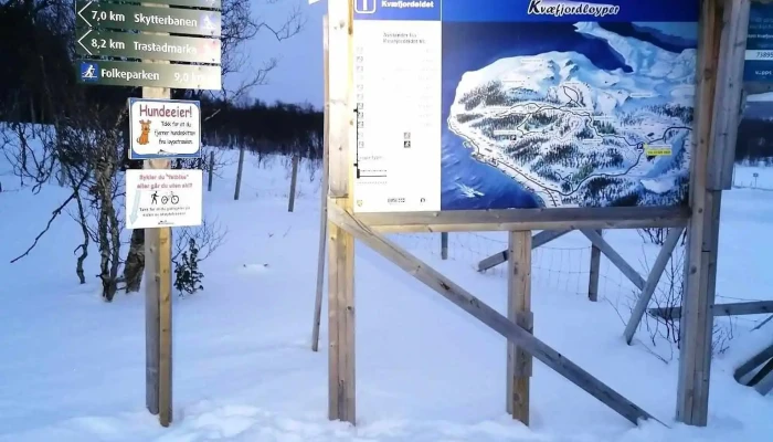 Kvaefjordloyper Vinter - Borkenes