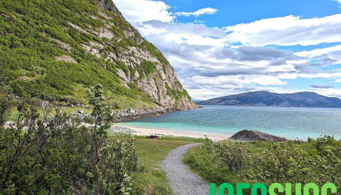 Kvennvika badestrand - Norge