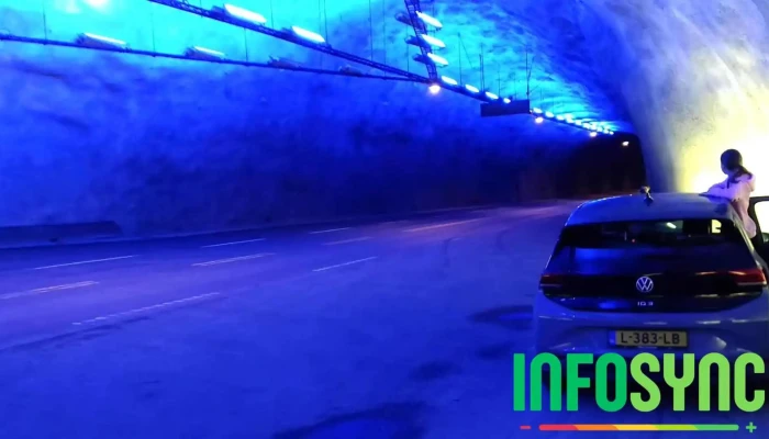 Laerdal Tunnel -  Laerdalstunnelen - Aurland