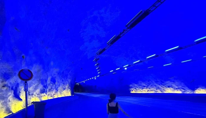 Laerdal Tunnel -  Turistattraksjon - Aurland