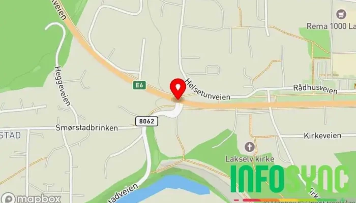 kart over Lakselv  i Lakselv