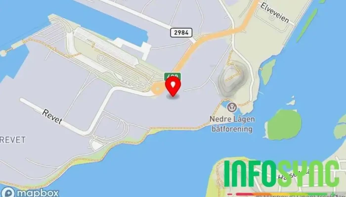 kart over Larvik Impregneringskompani AS Forhandler av produkter for trebearbeiding i Larvik