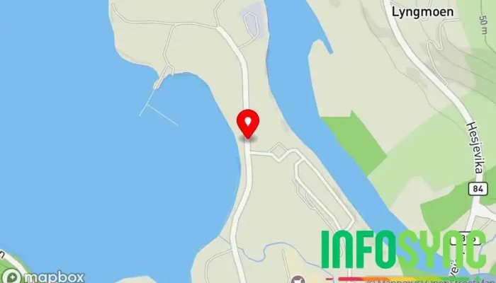 kart over Lavangen Elektro as Elektrisk installasjon i Tennevoll