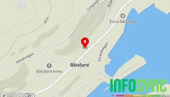 kart over Linken Næringshage AS Bedriftsrådgivning i Båtsfjord
