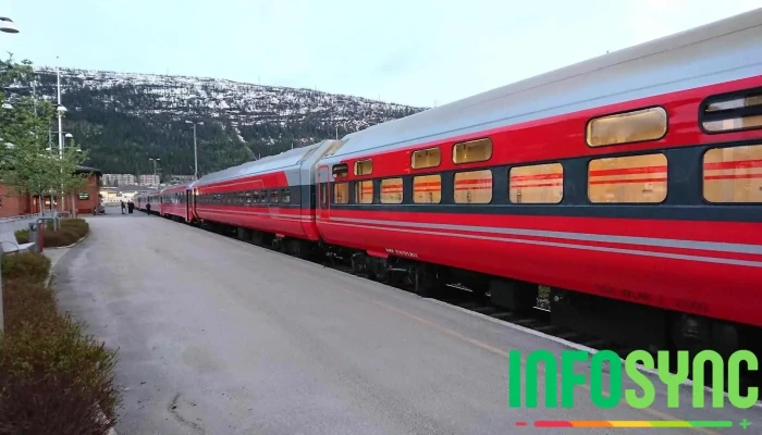 Mo I Rana Stasjon -  Jernbanetog - Mo I Rana