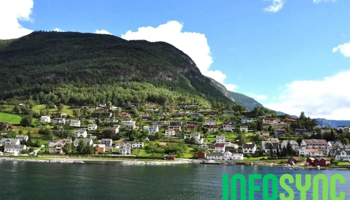 Nasjonal Turistveg Aurlandsfjellet - Scenic Route - Start/end - Aurland