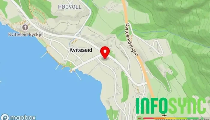 kart over NC-Spectrum AS IT-konsulent, IT-sikkerhetstjeneste i Kviteseid