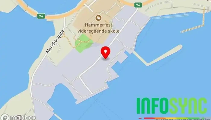 kart over Norconsult AS Konsulent i Hammerfest