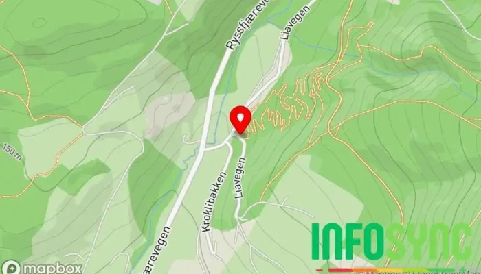 kart over Nordfjord Stisenter Sykkelpark i Sandane
