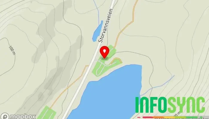 kart over Nordkapp Caravan & Camping Campinghytte, Campingplass i Skarsvåg