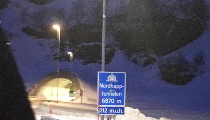 Nordkapptunnelen -  Telefon - Repvåg