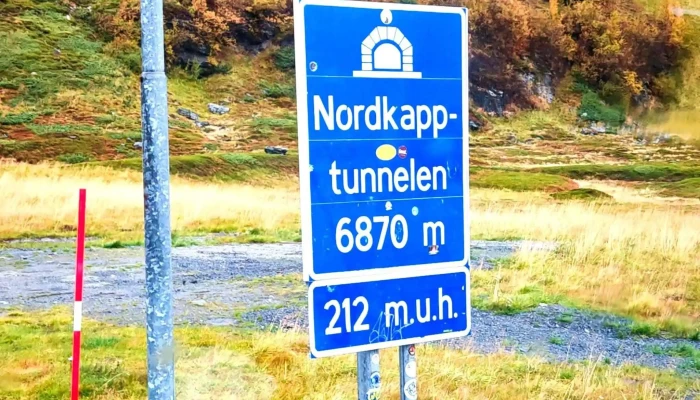 Nordkapptunnelen -  Turistattraksjon - Repvåg