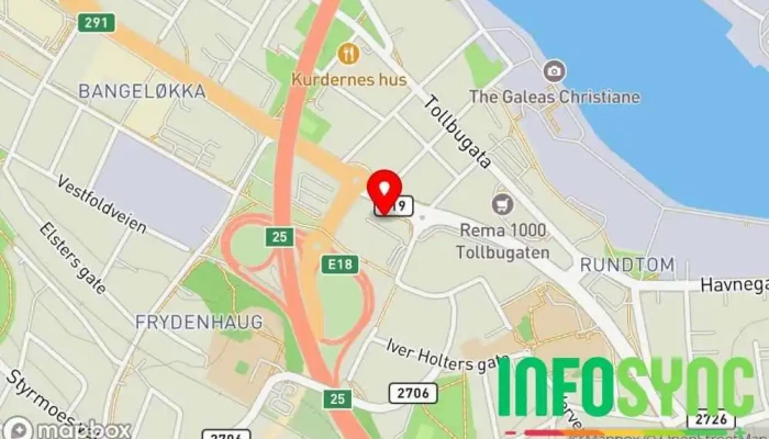 kart over Obos Block Watne Viken Vest Eiendomsutvikler, Entreprenør i Drammen