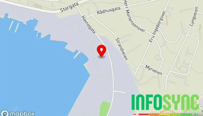 kart over Økonomiservice Nor  i Myre