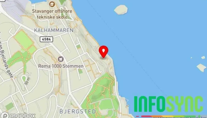 kart over Option AS IT-konsulent i Stavanger