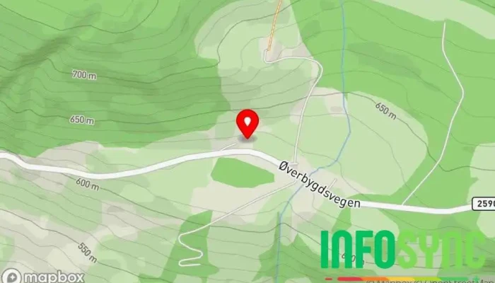 kart over Øverbygdsbanen i Sør-Fron Turistattraksjon i Sør-fron