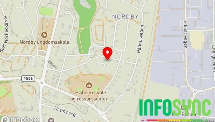 kart over Polska Norwegia Bedriftsrådgivning i Jessheim