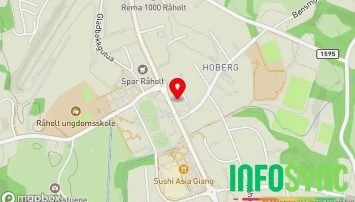 kart over Progressum Eidsvoll AS Regnskapskontor i Råholt