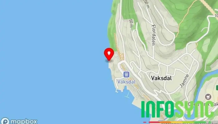 kart over prosjekt:Vaksdal Husbygger i Vaksdal