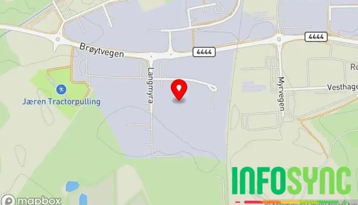kart over Quick Transport AS Logistikk, Budtjeneste, Transporttjeneste i Bryne