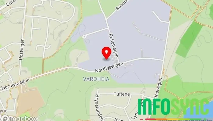 kart over Randabergveien 300B Hovedkontor i Bryne