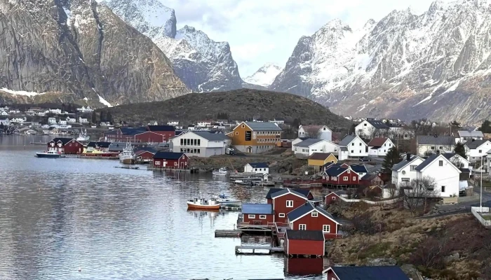 Reinehalsen -  Område - Reine