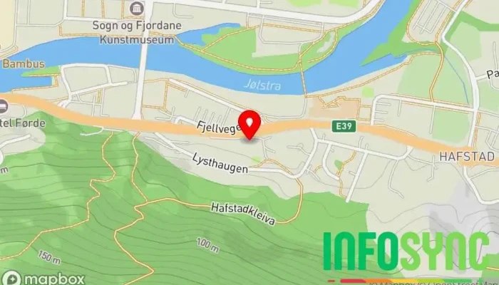 kart over Rekneskap Fjordane AS Regnskapskontor, Økonomisk planlegger i Førde