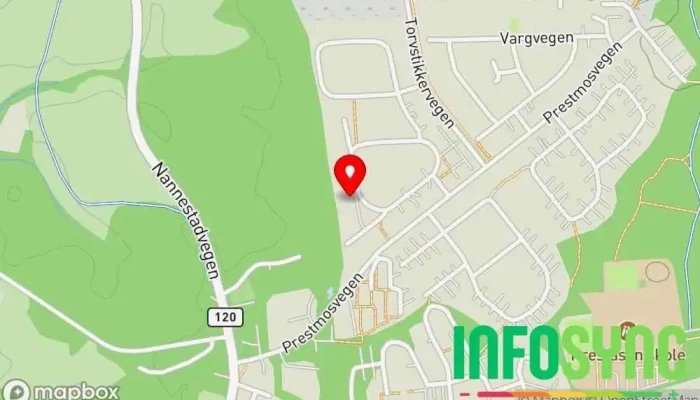 kart over ROMERIKE SIKRINGSTJENESTER AS Vektertjeneste i Nannestad