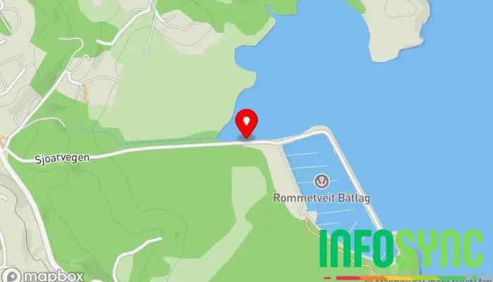 kart over Sævarhagsvikjo Turområde i Stord